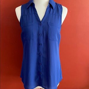 Express collared button down